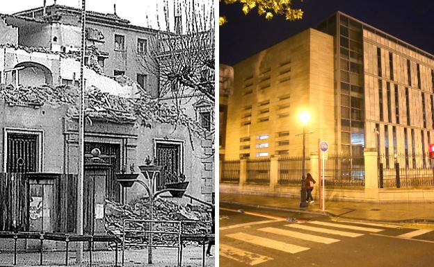 Así cayó el primer palacete