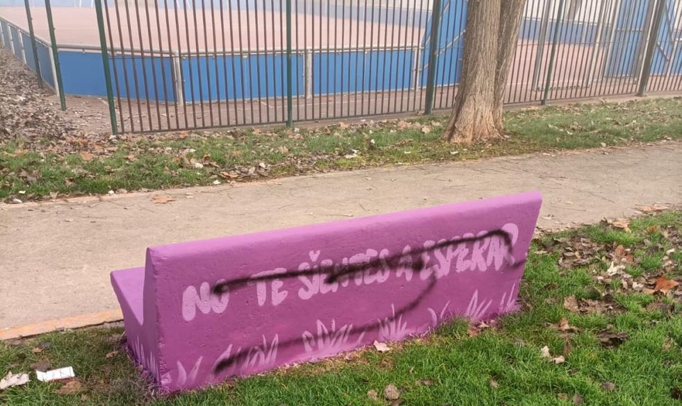 El vandalismo más «cateto» vuelve a Navarrete