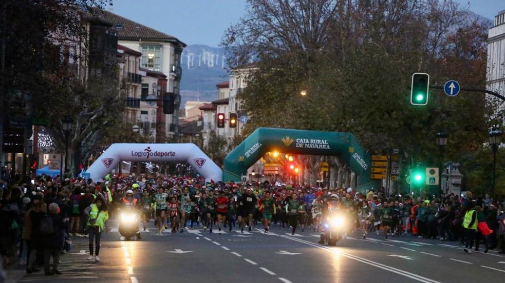 Carrera popular de la San Silvestre en Logroño