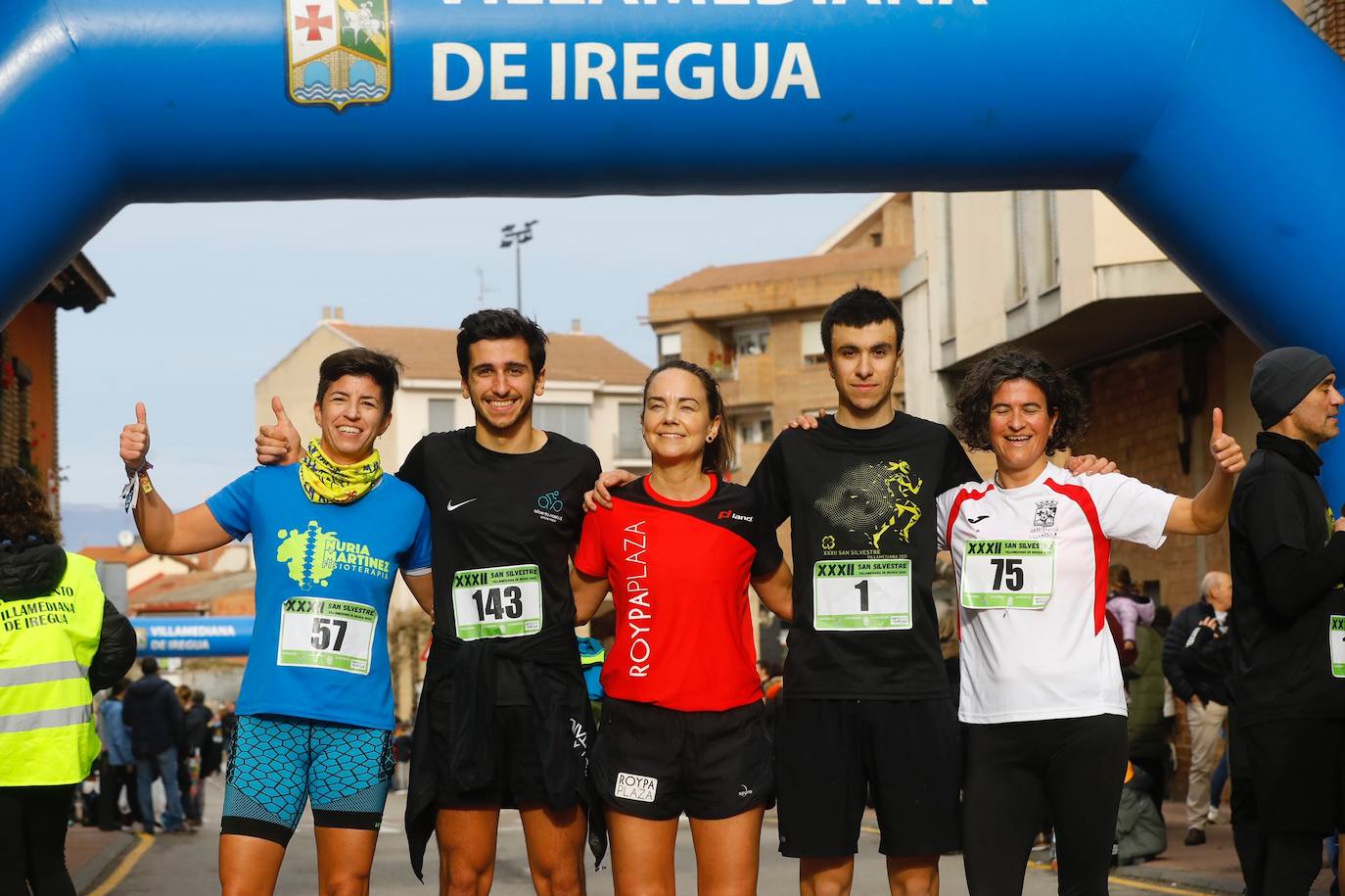 Ganzábal y Marín ganan la San Silvestre de Villamediana