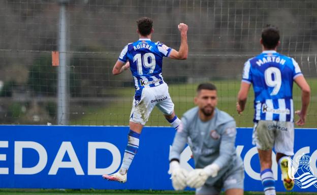 La Real Sociedad B pone fin a la racha de la SD Logroñés