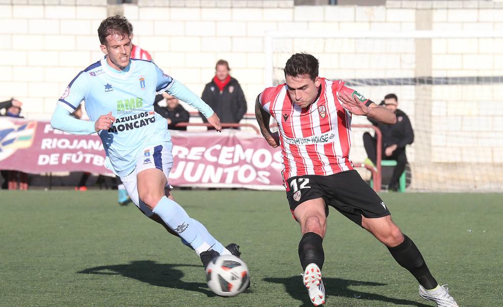 Noé devuelve la sonrisa a una UD Logroñés B que ve la luz