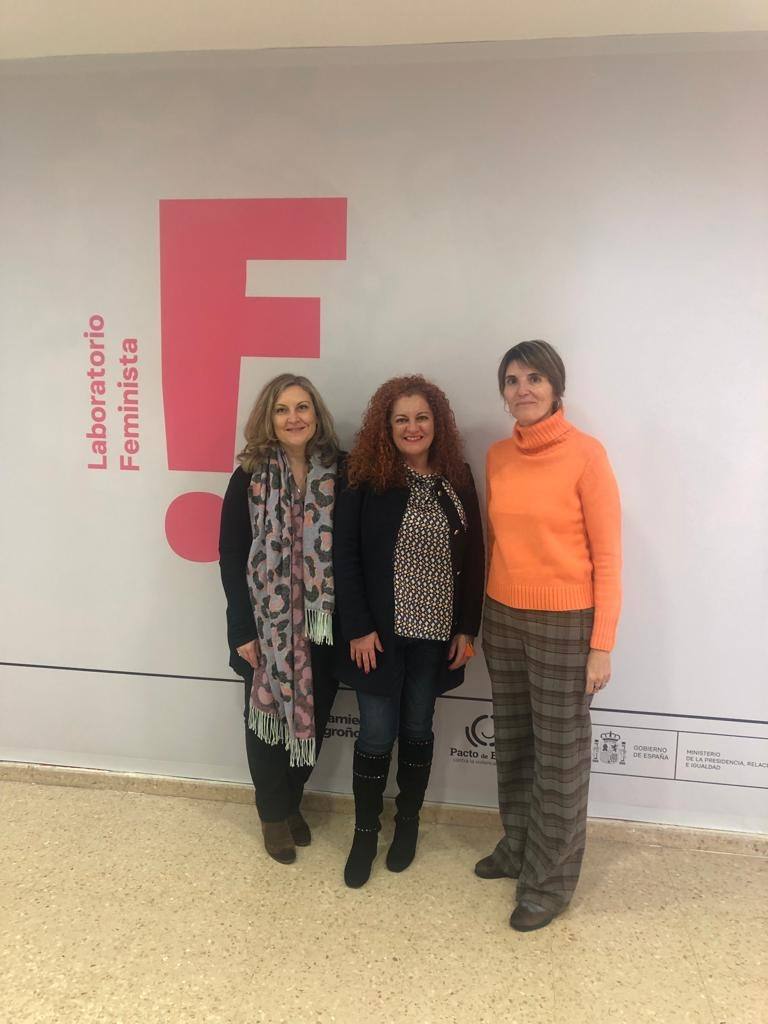 Logroño presenta su Laboratorio Feminista a la presidenta de la Comisión de Igualdad de la FEMP