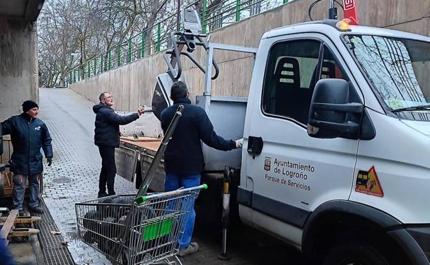 Logroño Deporte cede máquinas de entrenamiento para el Centro Municipal de Acogida