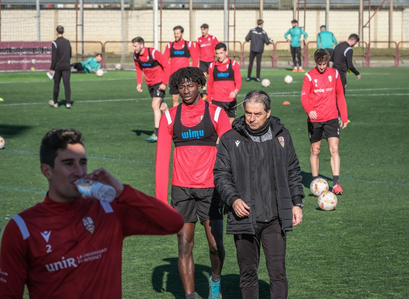 La UD Logroñés irá con todo mañana