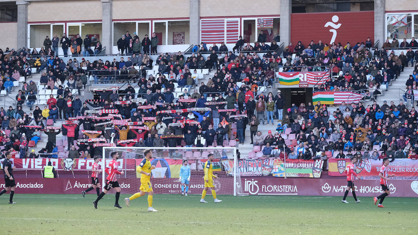 La UD Logroñés se queda sin ganar ante el Atlético Baleares
