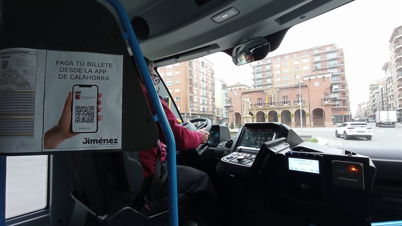 El bus, eléctrico y por el casco antiguo