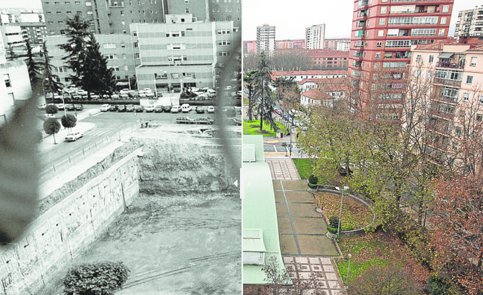 Un agujero y un hospital