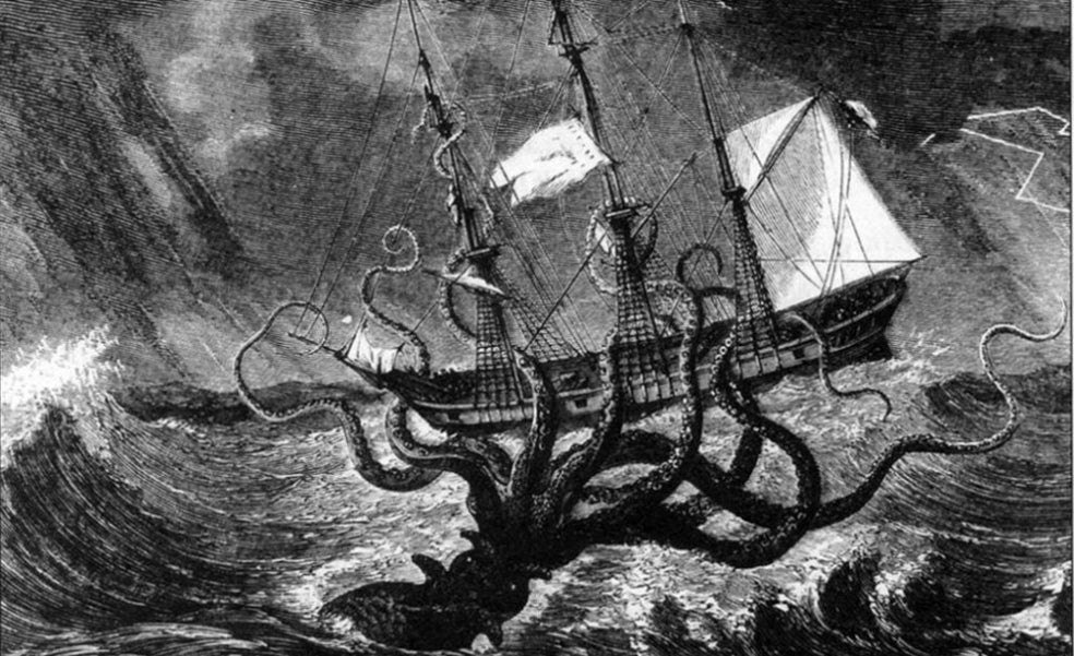 Kraken, la bestia marina de moda por un virus mutante