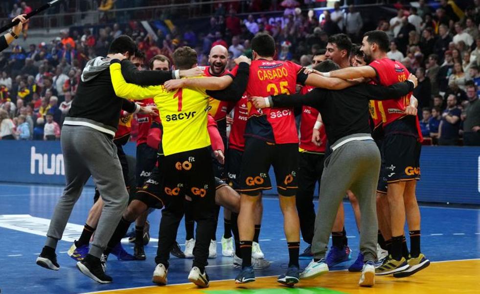 Los Hispanos sobreviven ante Noruega para luchar por las medallas