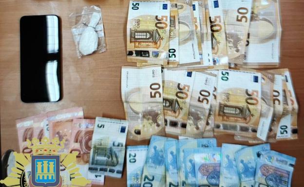 Detenido en un bar de Logroño un hombre con 13 gramos de cocaína