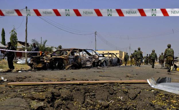 Cuarenta muertos tras la explosión de una bomba lanzada por un dron en Nigeria