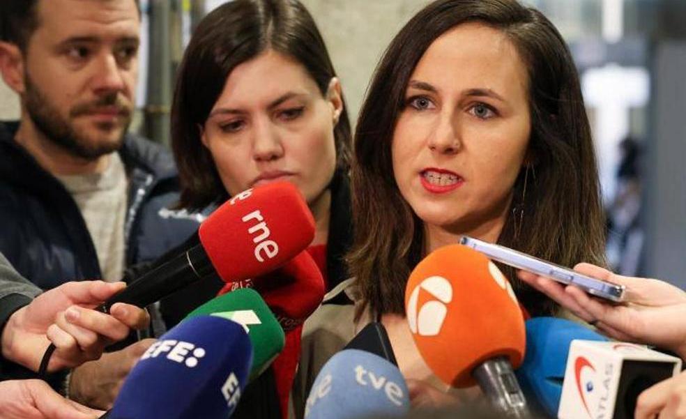 Belarra pide al PSOE a volver «a la mesa de negociación» del 'sí es sí'