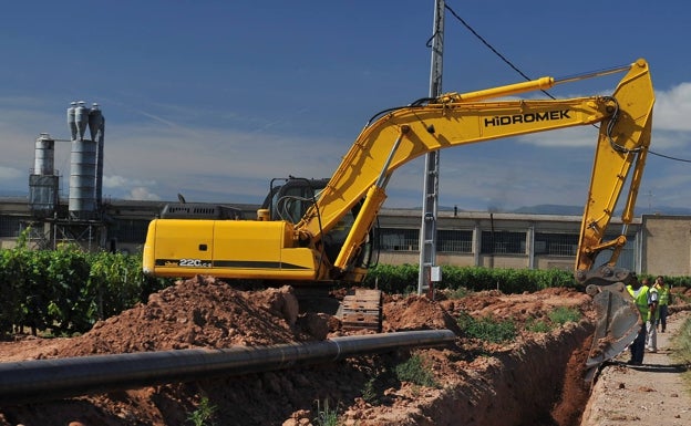 El gasoducto de El Villar de Arnedo, clave para que España no paralice el suministro a Europa