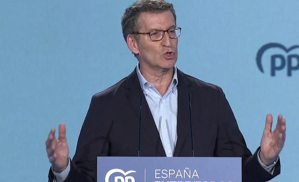 Feijóo exige elecciones anticipadas ante un «Gobierno en colapso»