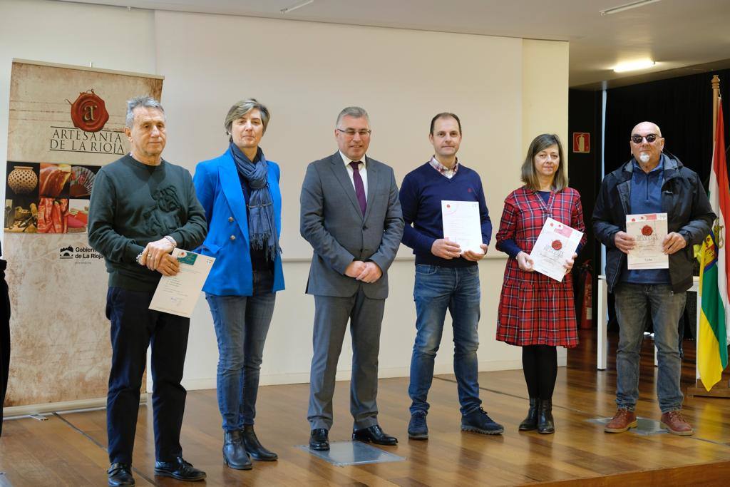 Reconocimiento a dieciocho artesanos de La Rioja