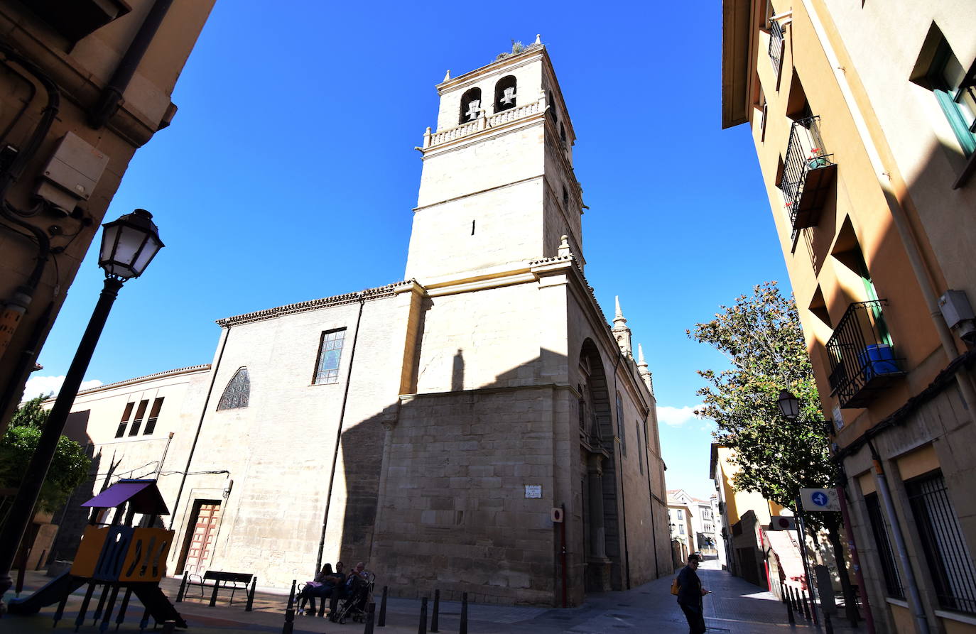 Atropellada una mujer en la calle Mayor de Logroño