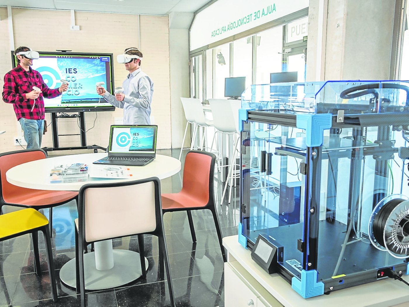 Un instituto público en un enclave privilegiado