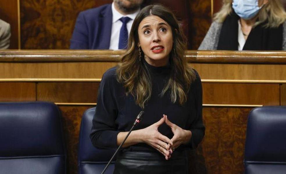 Irene Montero tacha de «banalización intolerable» las palabras de Garamendi