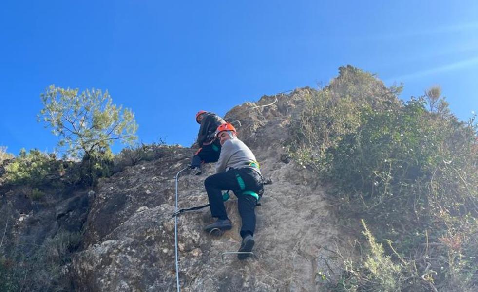 Arnedillo abre la nueva Vía Ferrata