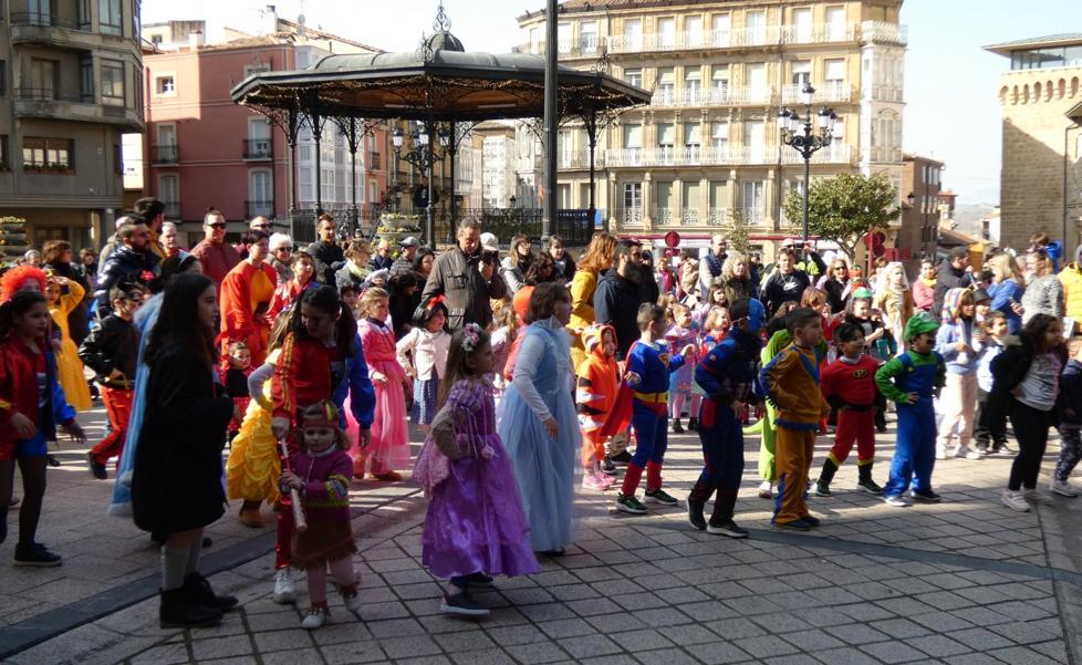 Haro disfrutó de su Carnaval infantil