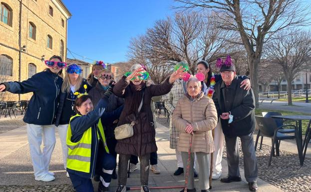 Los mayores de Casalarreina disfrutan del carnaval