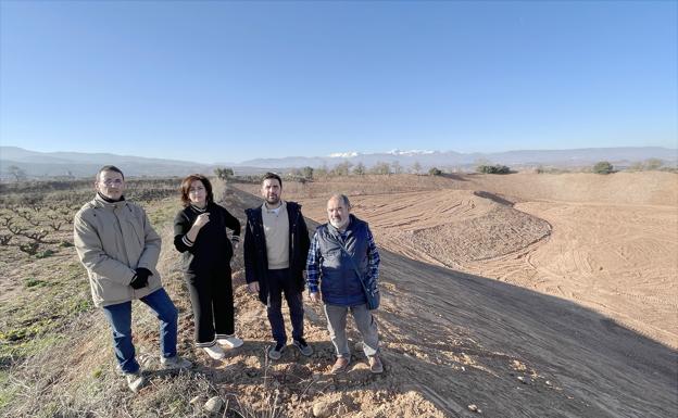 Comienza la replantación en la cantera Uceda de Tricio para recuperar su biodiversidad