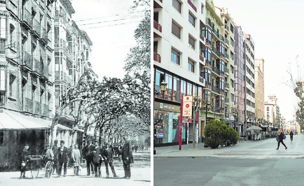 La calle de Tirso Rodrigáñez