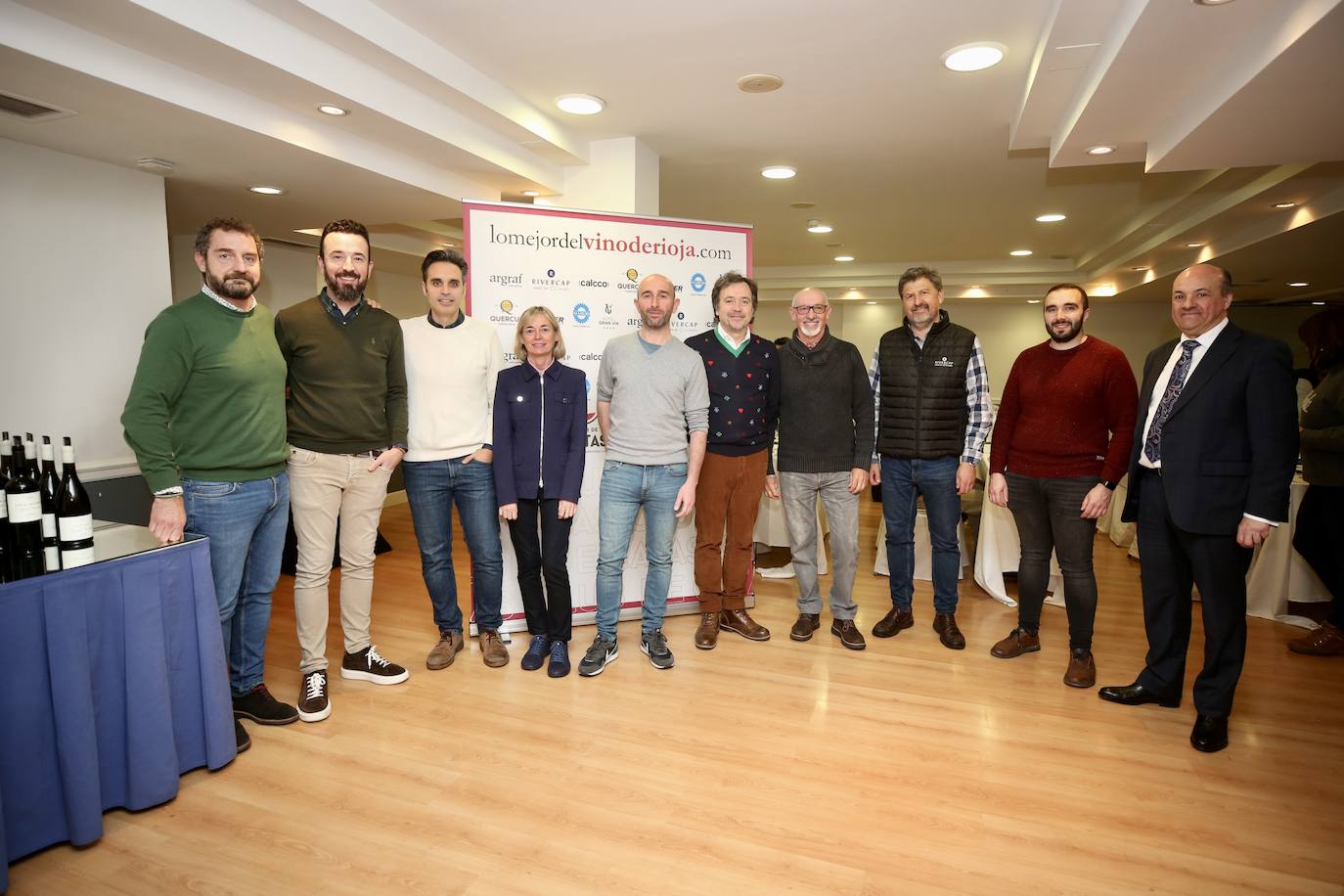 Miguel Merino, en el club de catas