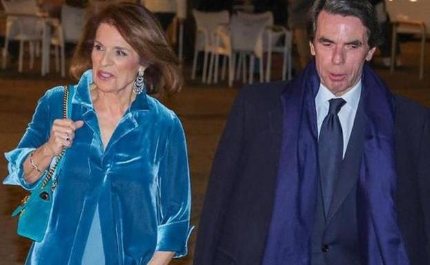 Aznar celebra su 70 cumpleaños con una fiesta privada en el Teatro Real