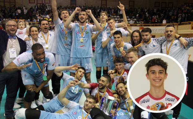 El riojano Rodrigo Jiménez, campeón de la Copa del Rey de voleibol
