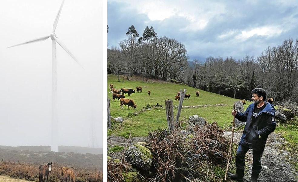 El viento encabrita Galicia