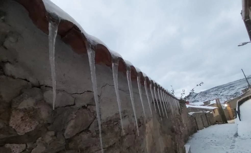 Frío polar con registros de hasta -8 grados en La Rioja