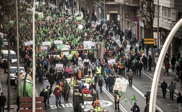 Doscientos tractores participarán en la movilización de Asaja