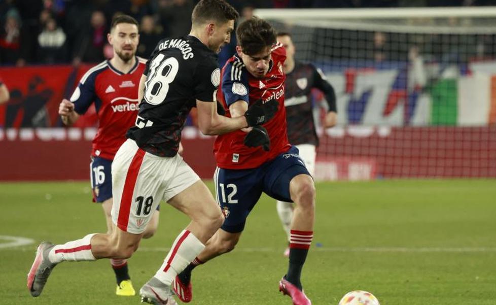 Abde vuelve a vestirse de héroe de Osasuna en la Copa