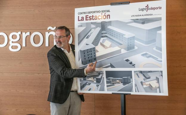 Logroño Deporte plantea un centro en la actual estación de autobuses