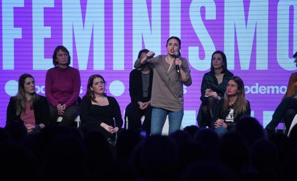 Montero replica a Sánchez que «la prioridad feminista» no es romper los 'techos de cristal'