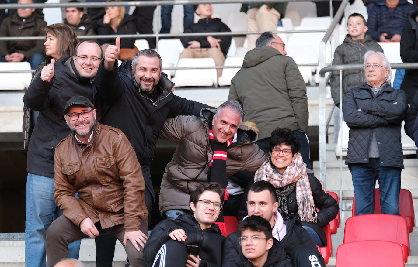 El triunfo de la UD Logroñés frente a Osasuna hace sonreír a Las Gaunas