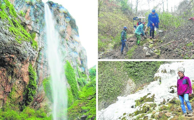 El chorrón de Viguera se abre a todas las visitas