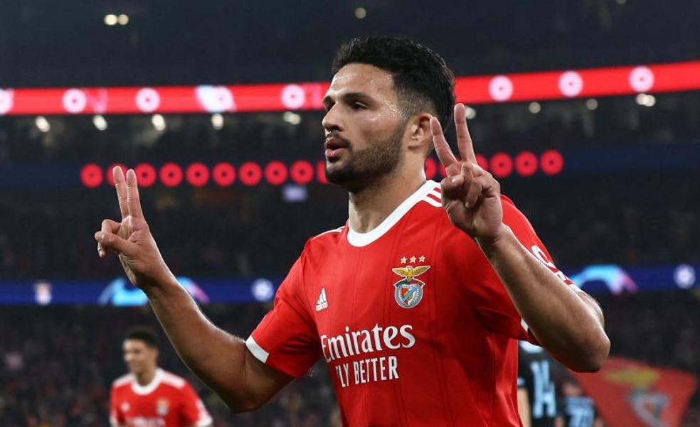 Gonçalo Ramos hace soñar al Benfica