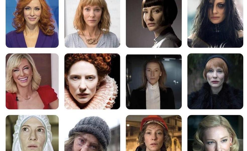 Todas las caras de Cate Blanchett