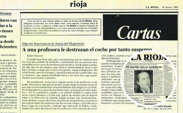 Amarga carta de una profesora