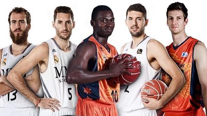 Madrid y Valencia copan el cinco ideal de la ACB