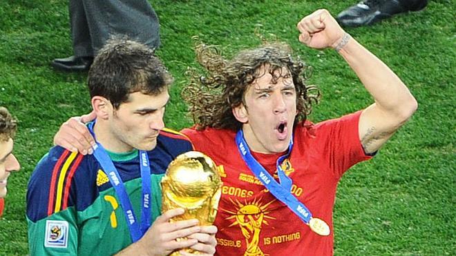 Puyol llevará la Copa del Mundo a Río