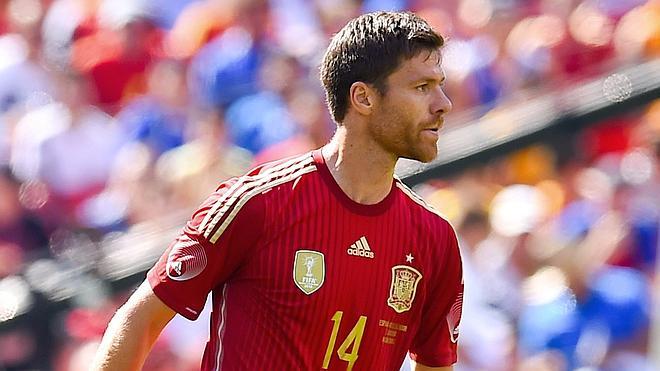 Xabi Alonso se despide de la selección