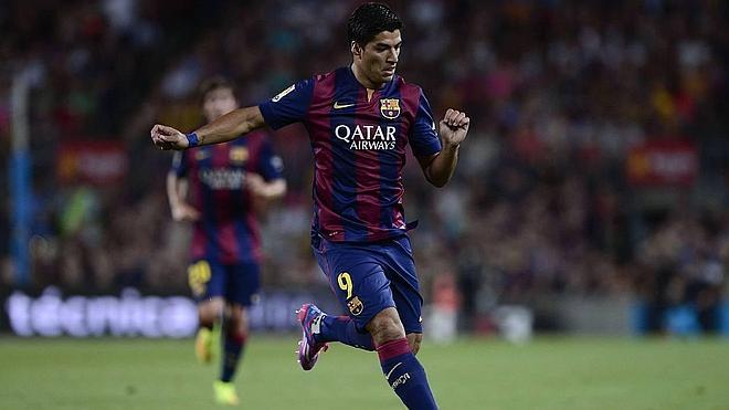 El F.C. Barcelona informa que Luis Suárez podrá jugar en el Bernabéu