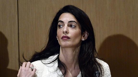 La esposa de Clooney hace suya la cruzada para recuperar los frisos del Partenón