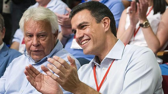 Pedro Sánchez reúne a Felipe González y Alfonso Guerra