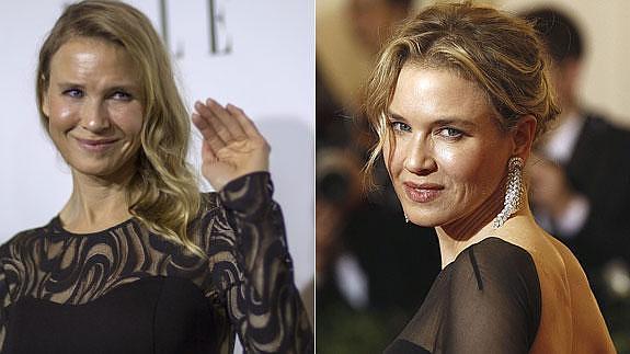 Renée Zellweger, ¡quién te ha visto y quién te ve!