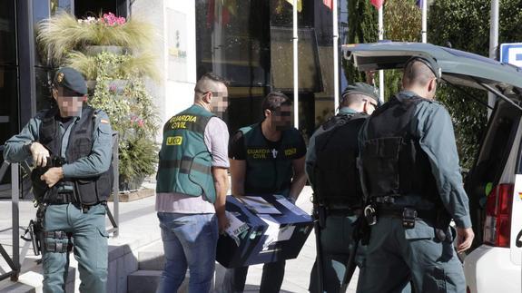 La Guardia Civil se incauta de 240.000 euros en efectivo en los registros de la 'Operación Púnica'